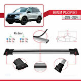 Honda Passport 2019-2024 Arası ile Uyumlu FLY Model Ara Atkı Tavan Barı Gri 2 Adet