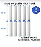 10 adet yedek filtre