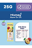 Mixmey Bee Erik Ve Polen Meyve Bar 24 Adet | Glutensiz Vejetaryen Bar - 25gr X 24 Adet