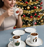 REGNA HOME Fine Living MİX PUMPKİN 8 PARÇA 4 KİŞİLİK KAHVE FİNCANI