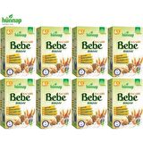 Hünnap Bebe Bisküvisi Keçi Sütlü 400 gr 8'li Set (Toplam 3200 gr)