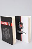 LİSANSLI BEŞİKTAŞ NOKTALI DEFTER,KURŞUN KALEM VE SİLGİ SETİ 