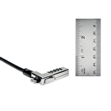 Kensington Standart Güvenlik Yuvası için Slim Sıfırlanabilir Şifreli Laptop Kilidi K60600WW