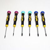NAREX 862671 Micro Line Elektronikçi Klemens Tornavida Takımı 6 Parça