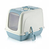 BvLX  5092 Kapalı Büyük Boy Kedi Tuvaleti XXL