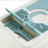 BvLX  5092 Kapalı Büyük Boy Kedi Tuvaleti XXL