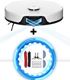 Roborock 6000PA Ultra Güç Kamera Lidarlı Halı Tanıma Özellikli Robot Süpürge+Temizlik Seti+Lambader