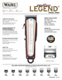 Wahl 8594-016 Legend Cordless Saç ve Sakal Kesme Makinesi