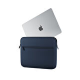 Epico Neopren Kılıf Apple MacBook Pro 14 inç / Air 13 inç - Gece Mavisi