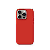 Epico Mag+ Silikon Kılıf iPhone 15 Pro Max - Koyu Kırmızı