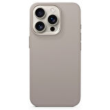 Epico Mag+ iPhone 16 Pro Silikon Kılıf - Titanyum bej