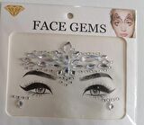 Kendinden Yapışkanlı Yüz Taşı Sticker Face Gems Model model 13