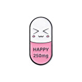 HAPPY Yazılı Medikal Broş P0626
