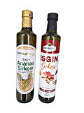 Ananas Sirkesi 500 ml & Işgın sirkesi 500 ml avantajlı sirke seti
