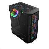XASER XR-07 4 Fanlı RGB 650W 80+ Plus Bronze Power Gaming Kasa