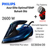 PHİLİPS AZUR 2600 WATT GC5034/20 BUHARLI ÜTÜ-MAVİ