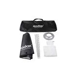 Godox QS600 II W/S 3'lü Stüdyo Paraflaş SoftBox Kit (600 Watt)