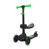 L52In1-Bk Lamborghi̇ni̇ Li̇sansli Katlanir Oturakli Işikli Scooter Si̇yah