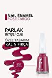 Flormar Klasik Parlak Bitişli Yüksek Pigmentli Oje -nail Enamel- 320 Rose Taboo New- 8682536035897