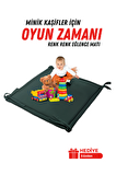 XPERMATE Bebek Oyun Matı, Oyun Halısı,Su İticili Kumaş,Süngerli,Kir Tutmaz 90x96x3cm Yeşil