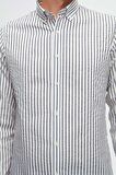 Ds Damat Slim Fit Açik Mavi Çizgili Gömlek 6HC02ORT10265 6HC02ORT10265