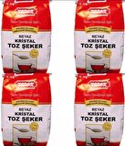 Yazar Kristal Toz Şeker(Kraft Ambalaj) 5 Kg x 4 Paket