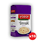 Yazar İrmik 500 Gr x 16 Paket