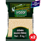 Yazar Gönen Baldo Pirinç 5 Kg x 2 Paket.