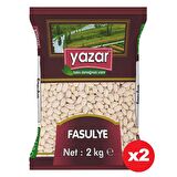 Yazar Kuru Fasulye 2 Kg. x 2 Paket