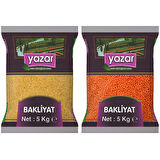 Yazar Pilavlık Bulgur 5 Kg. + Kırmızı Mercimek 5 Kg.