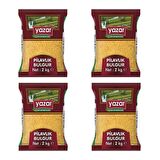 Yazar Pilavlık Bulgur 2 Kg. x 4 Paket