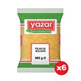 Yazar Pilavlık Bulgur 900 Gr. x 6 Adet