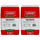 Yazar Maş Fasulye 5 Kg x 2 Paket