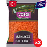 Yazar Yerli Kırmızı Mercimek 5 Kg x 2 Adet