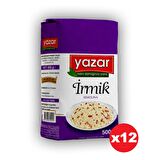 Yazar İrmik 500 Gr x 12 Paket