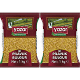 Yazar İri Taneli Pilavlık Bulgur 1 Kg x 2 Paket