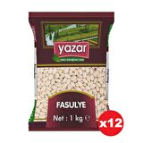Yazar Kuru Fasulye 1 Kg x 12 Paket