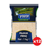Yazar Pilavlık Pirinç 1 Kg. x 12 Adet