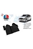 Mercedes Vito W639 4d Havuzlu Paspas Siyah 2003-2015 Arası Uyumlu