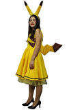 Yetişkin Kadın Pikachu Kostümü