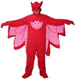 Pijamaskeliler Baykuş Kız Kostümü Yetişkin