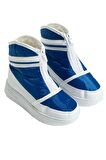 Bluefeet Mavi Kz180 İçi Kürklü Kaymaz Kız Çocuk Kar Botu