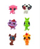 Littlest Pets Shop Minişler 6 Lı Oyuncak Miniş Ailesi 1.Model