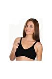Kadın Siyah Emzirme Sütyeni 3581