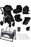 Yeni Ekonomi Paket 8 In 1 940 Travel Sistem Bebek Arabası 340 Anne Yanı Bebek Sepeti Beşik