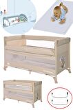 Lorelli Up And Down 60x120 Bebek Anne Yanı Oyun Parkı Yatak Beşik Yatak