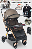 Baby Home 900 X3 Çift Yönlü Bebek Arabası Bakım Çantası Hediye