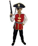 Korsan Kostümü Lüks