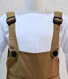 Bahçıvan Tulum ve Şapka Set Taba