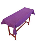 Sıra Örtüsü Pamuklu Lila (40 X 110 cm Ölçülerindeki Sıralar İçin)